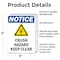 Signmission Safety Culture Sign, 3.5 in Width, Vinyl Decal, Rectangle OS-2PACK-NS-D-35-V-10848 - alternate 2